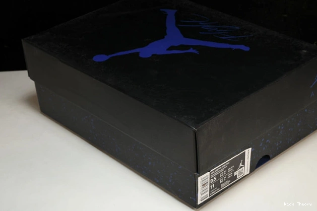 Kicktheory CT8527-018 Black Jordan Retro Game Royal 4 0810